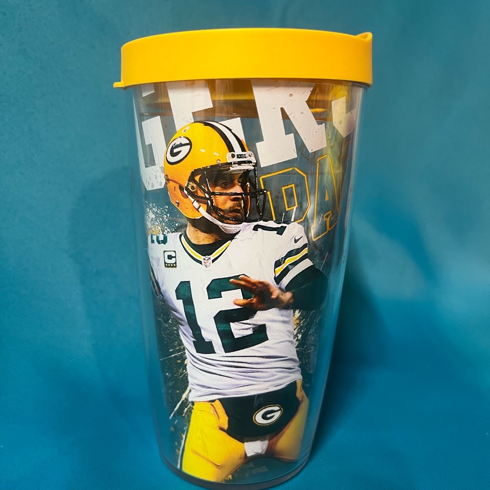Aaron Rogers Green Bay Packers Tervis insulated cup